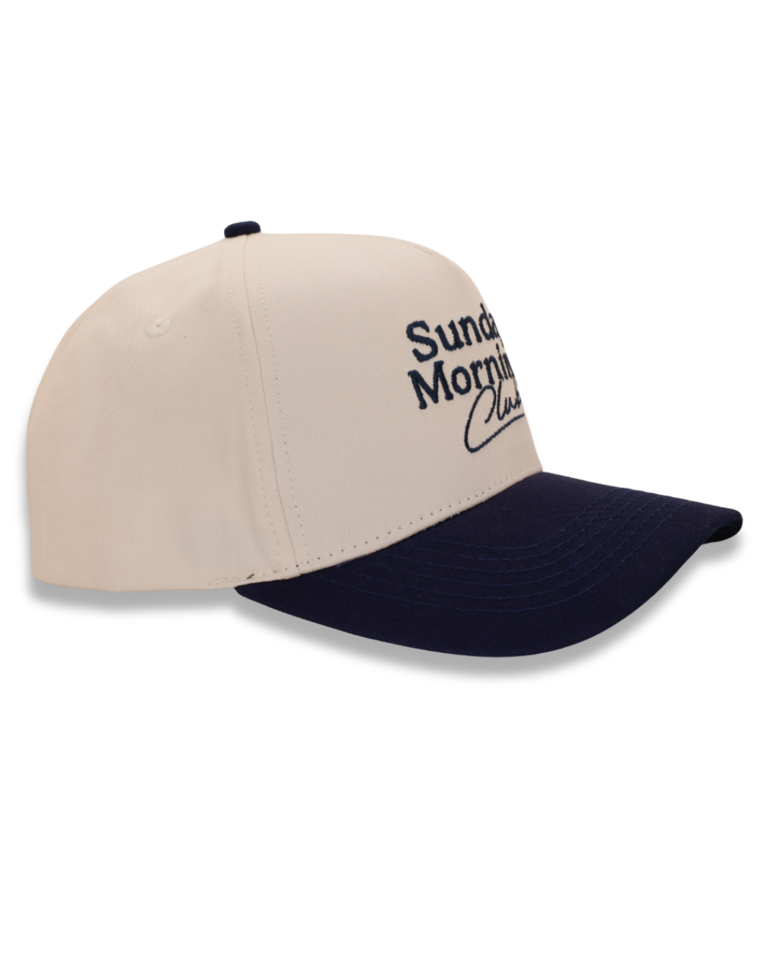 Classic Sunday Morning Club | Navy & Natural