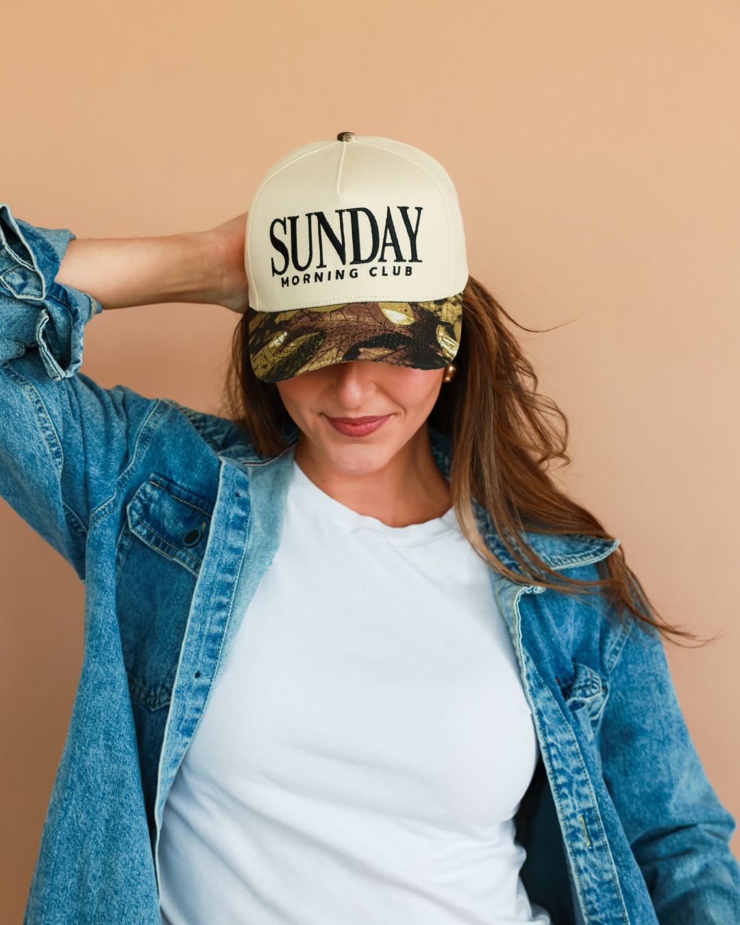 【SUNDAYOFFCLUB】 Therapy Of Veteran Hand Distressed Camo SUNDAY MORNING CLUB | Camo & Natural – Sunday Morning Club