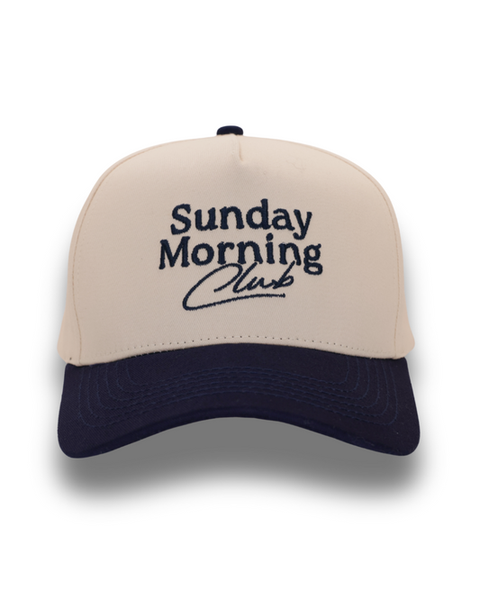 Classic Sunday Morning Club | Navy & Natural